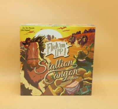  NEU: Flick`em up Spiel Eerweiterung STALLION CANYON Brettspiel Z-MAN Games 