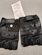 Xelement XG-216 Classic Unisex Fingerless Leather Gloves large