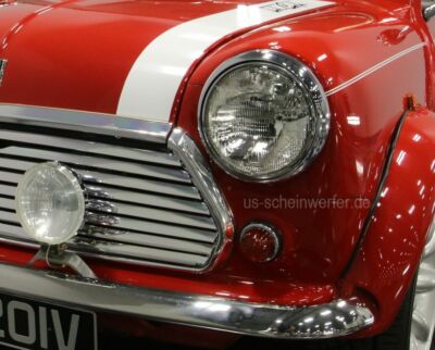 2x Scheinwerfer Austin Mini Cooper MG Rover MK1- MK6 EU Clubman Morris E-Prüfzei