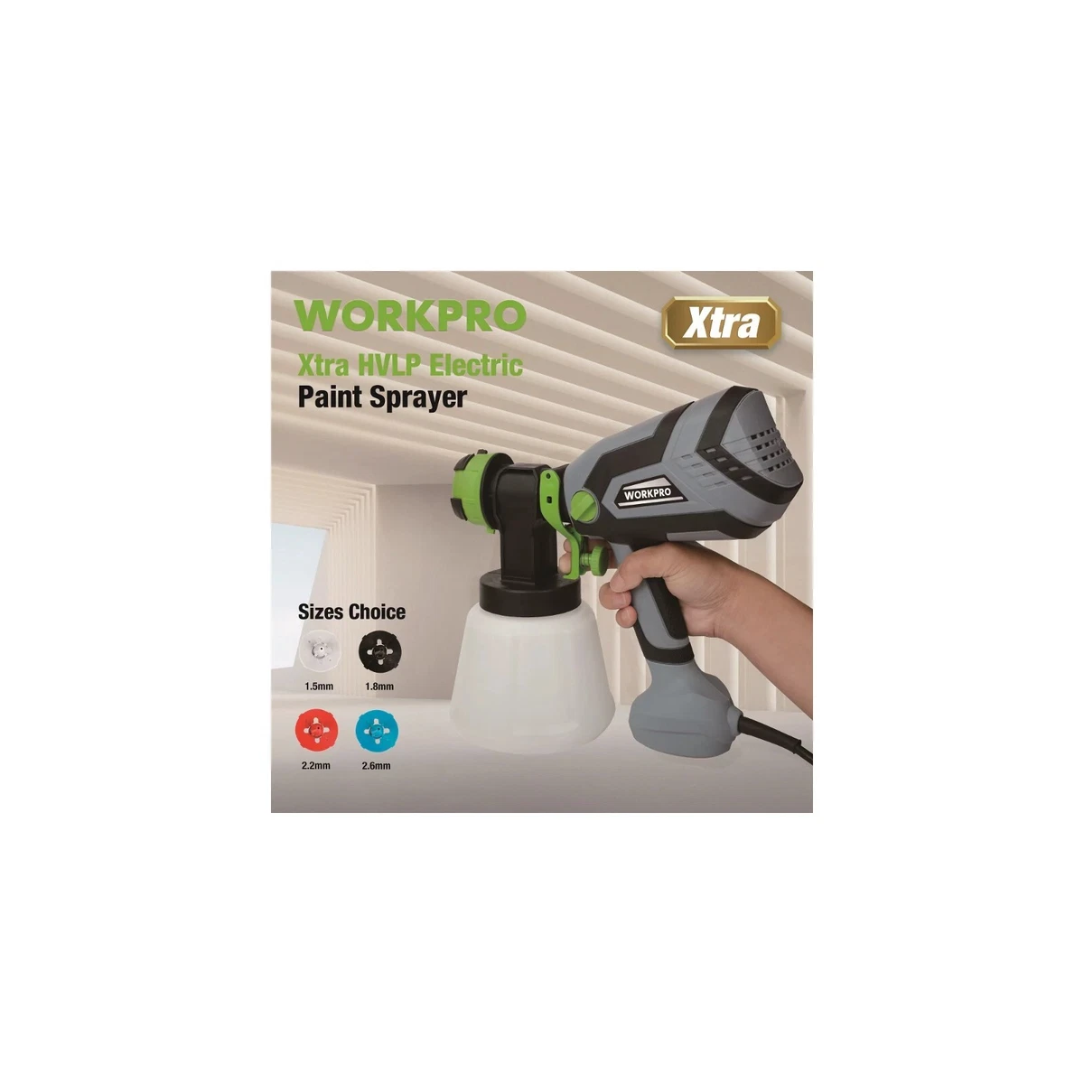 WorkPro Plus 14GPH Electric Paint Sprayer,120 Volt, Model, 47 OFF