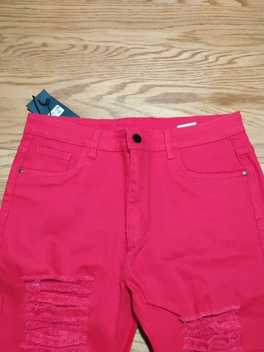 Men's Fashion Jeans Red 32x30 NWT - Picture 5 of 10