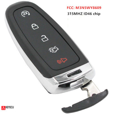 315MHZ ID46 Remote Start Smart Prox Key Fob Transmitter 5B for Ford M3N5WY8609