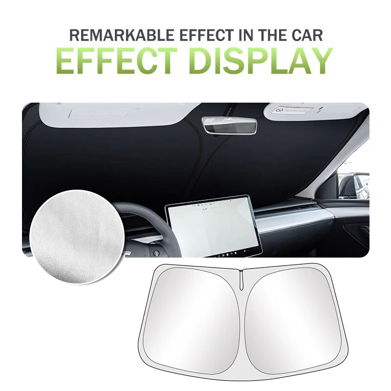 Windshield Visor SunShade Custom Made Heat Shield for BMW F30 325i 328i 2012-19 Foto 2 de 4