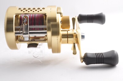 Moulinet Shimano Calcutta Conquest 401 Left - Baitcasting, 8 Roulements, Drag 7kg - Occasion Excellent état