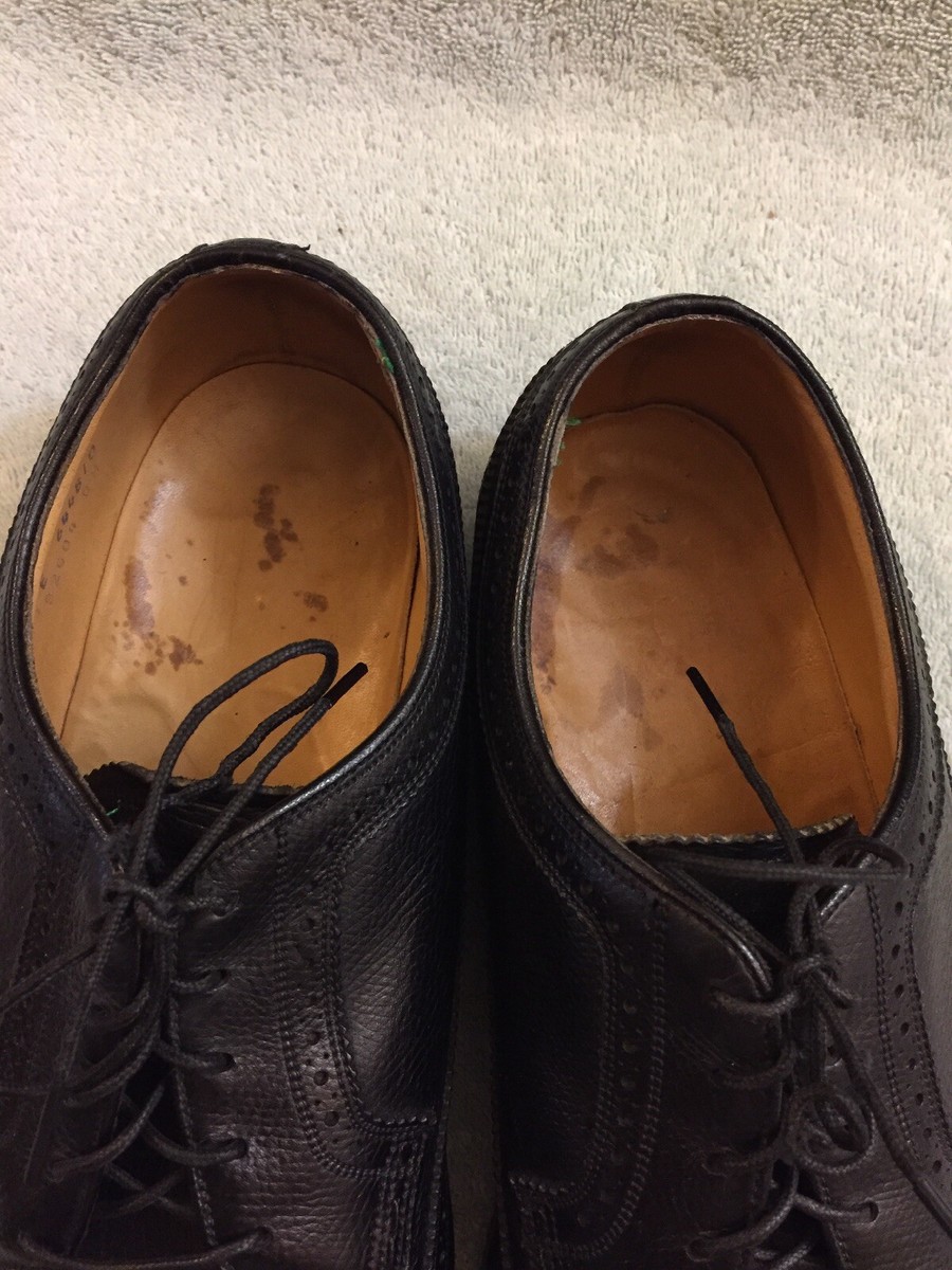 Florsheim Imperial 92604 V Cleat Pebbled Long Wingtip Dress  display picture 1