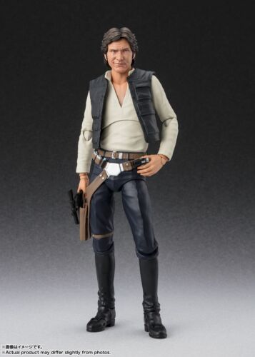 S.H.Figuarts Han Solo Classic Ver. Star Wars: Una Nueva Esperanza BANDAI JAPÓN Auténtico - Imagen 4 de 9