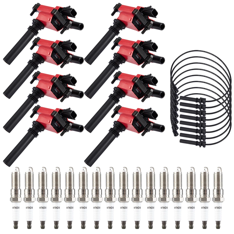 Bobinas de encendido y bujías y cables para Dodge Ram 1500 2500 3500 5,7 L 2003-2005 Foto 2 de 4