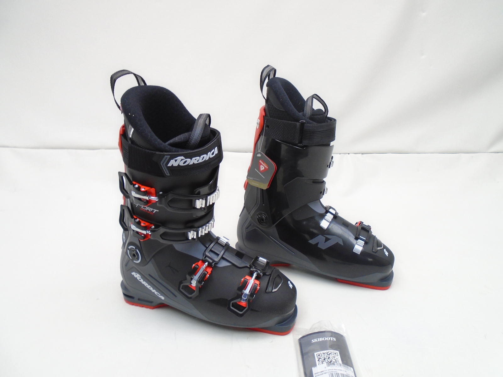 SALOMON NORDICA 050T14007T1 SPORTMACHINE 3 90 NERO ROSSO GRIGIO UOMO 28 28. 5 STIVALI DA SCI