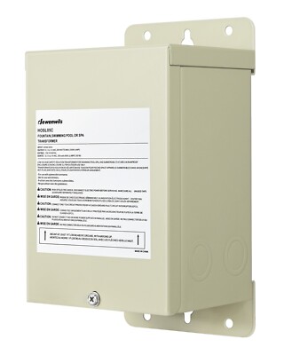 DEWENWILS 300W Low Voltage Pool Light Transformer, 120V AC to 12V/13V/14V AC, Mu