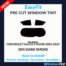 Easyfit Static Vor Cut Getönt Für Chevrolet Kalos 3-door 2004-23 - 20% Dark Heck