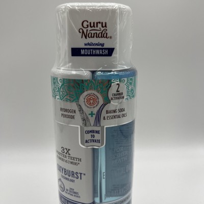 GURU NANDA NATURAL Oil Pulling Oral Rinse Coconut + Mint Natural Teeth