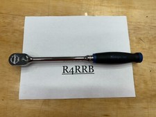 Snap-on Tools Usa New 38 Drive Power Blue Soft Grip Long Fixed Ratchet Fhl80mb