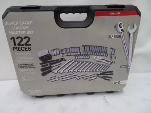 Matco SAB122SEA Silver Eagle 122 Piece Silver Eagle Master Tool Set 1/4" & 3/8"