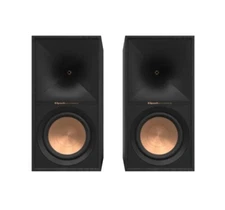 Klipsch R‑60M Black Bookshelf Speakers Pair – 340 W Horn‑Loaded