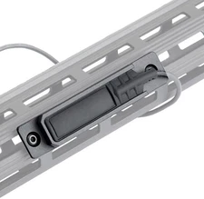 Tactical MLOK CNC Tape Switch Slot Mount Pocket for Flashlight M600 M300 DBAL-A2