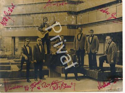 100% original autograph autograph hand signed music group 1970s L1.67