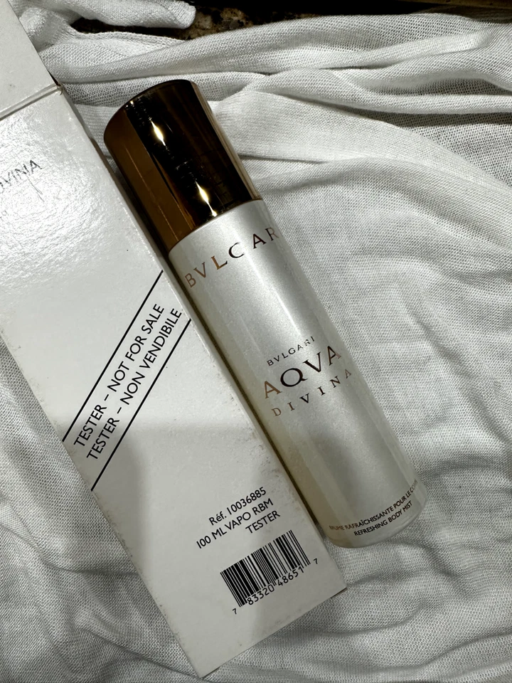 BVLGARI Aqva Divina 100ml Refrescante Body Mist (novo) - Imagem 3 de 4