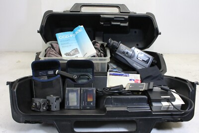 Sony handycam ccd-F330-E - In big camera case - And loads of other