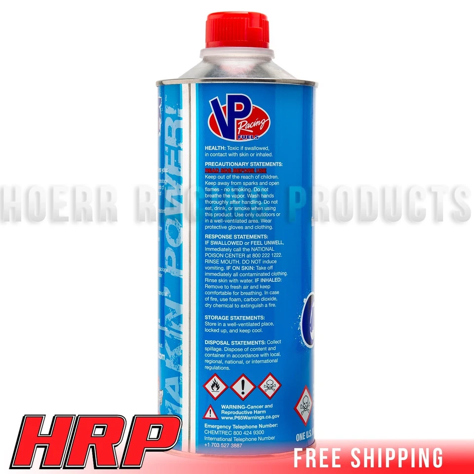 VP Racing Fuel PowerMaster Car 20% Nitro 9% Synthetic Castor Oil (3 Quarts) - Image 2 of 3
