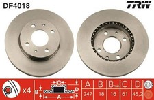 Disque de frein Toyota PREVIA