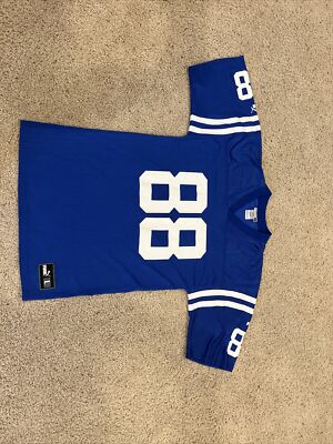Indianapolis Colts Marvin Harrison #88 blue L/S sweatshirt Size: XL NFL Football