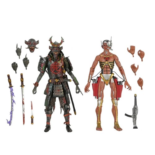 Pack 2 Figurines Iron Maiden Future Past World Tour Ultimate Neca Collection - Imagen 3 de 16