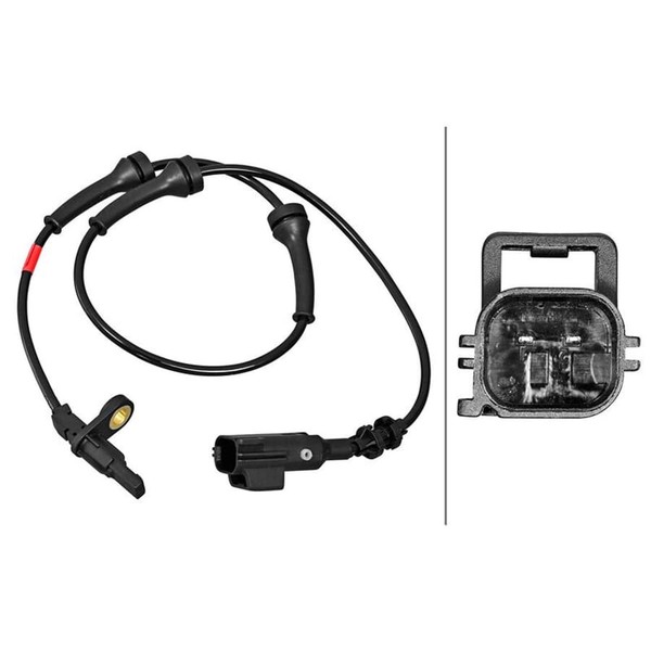 Hella 6PU 358 217-081 Sensor, Raddrehzahl-image