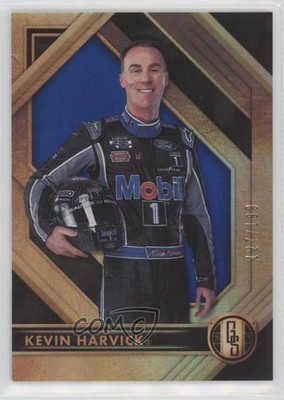 2021 Panini Chronicles Gold Standard Blue /199 Kevin Harvick #10 10ou