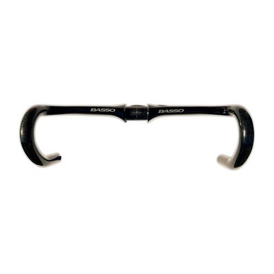 Basso Carbon Lenker 44 cm außen-außen 31,8 mm Klemmung 120 mm Drop handlebar