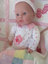 Berenguer Baby Doll JC Toys La Baby Caucasian, 20-inch Large Soft Body, PACIFIER