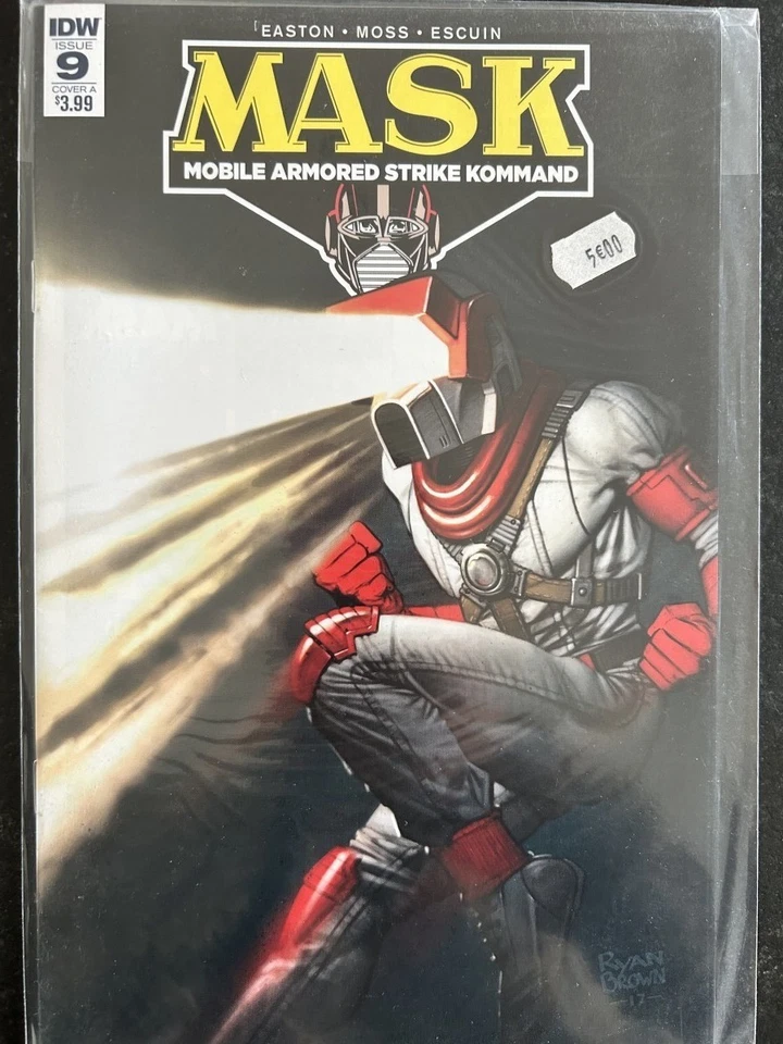 COMIC VO M.A.S.K.: Mobile Armored Strike Kommand #9 2017 IDW Publishing occasion - Photo 1/1