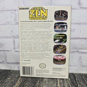 ZEN Intergalactic Ninja - NES Nintendo 1993 Near Complete Tested 