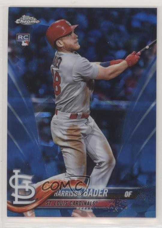 2018 Chrome Sapphire Edition Topps Online Exclusive Harrison Bader #21 1u6
