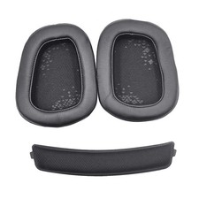 Ear Pads Headband for G633 G933 Headphones Replacement Foam Earmuffs Ear1276