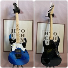 Blue Beauty Gunslinger Nagel Graphic Electric Guitar H Pickup Maple Fretboard