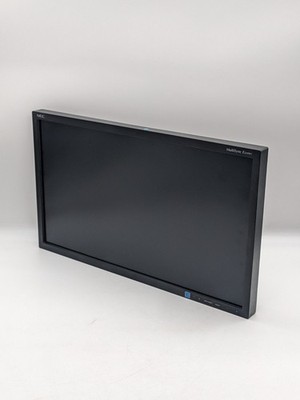 DEFEKT NEC MultiSync E224Wi 22'' Display Bildschirm LCD Monitor schwarz BESCHREIBUNG LESEN
