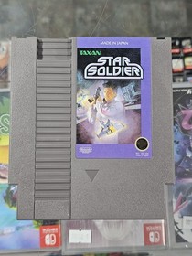 Star Soldier (Nintendo NES, 1988) CIB Complete Game Manual Box Poster Authentic