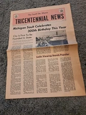 Sault Ste. Marie Tricentennial News 1968 Newspaper History Michigan