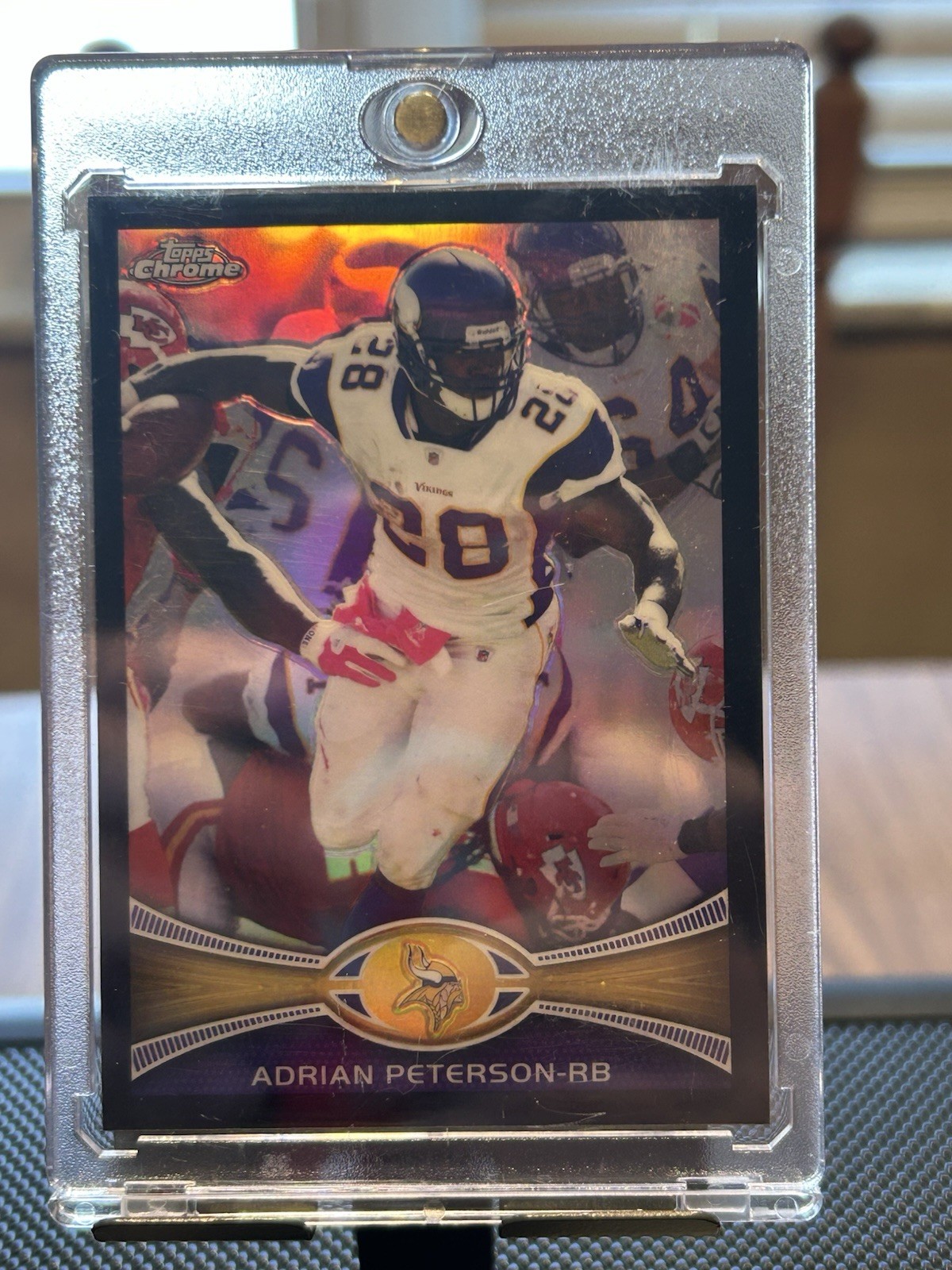 2012 Topps Chrome - Adrian Peterson #158 Black Refractor /299