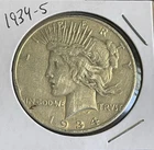 1934-S Peace Silver Dollar - San Francisco Mint