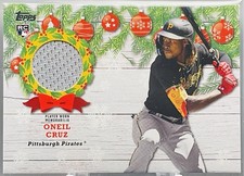 2022 Topps Holiday - Mega Box Relics #WRC-OC Oneil Cruz (MEM, RC)