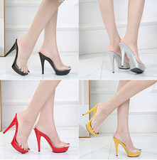 Women Party Wedding Club Sandals Shoes High Heels Stripper Summer Waterproof