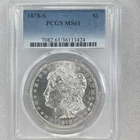 1878-S Morgan Silver Dollar PCGS MS61 San Francisco