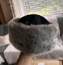 Mayser Herren Trapper Hat Moskau Schwarz/Grau...