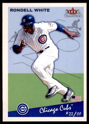 2002 Fleer Tradition Rondell White Baseball Cards #434