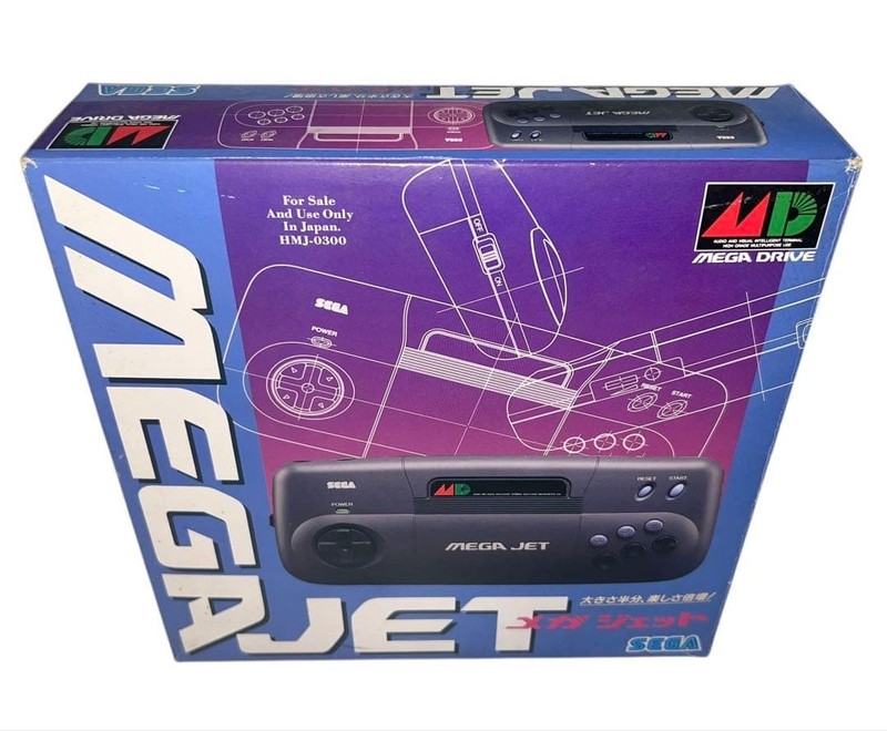 Excellent Condition SEGA Mega Drive Mega Jet with Box and Manual