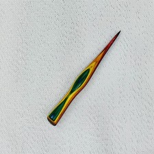 Wood Laying tool needlework cross stitch embroidery USA made Rainbow colors