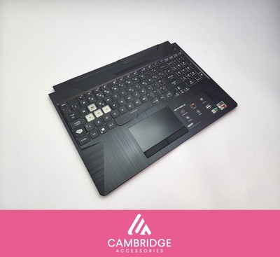 Schlechte Asus TUF Gaming FA506IU Handauflage obere Abdeckung UK Tastatur P/N 3BBKXTAJN10