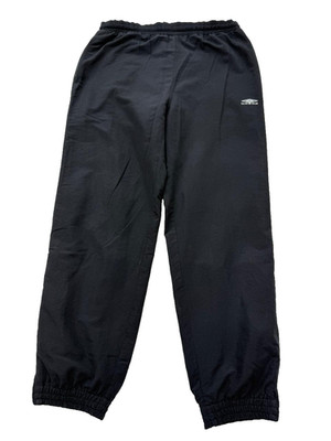 Umbro Men's Black Track Pants L Regular Fit Tapered Athletic