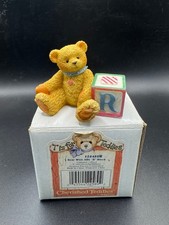 Cherished teddies Bear with ABC "R" block